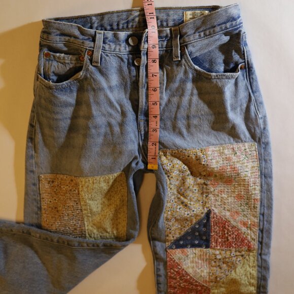 Levi's 501 ‘90s Patchwork Women's Jeans - Picture 5 of 8